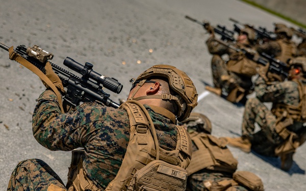 U.S. Marines Conduct Short Bay Drills