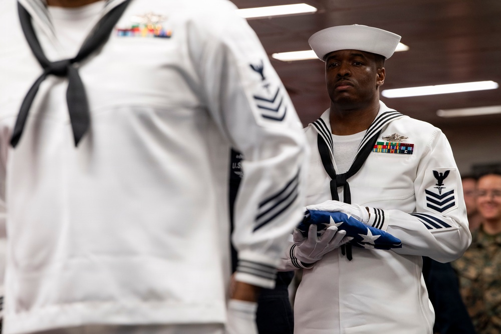 USS Boxer Celebrates 128th Hospital Corpsman Birthday