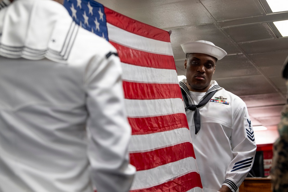 USS Boxer Celebrates 128th Hospital Corpsman Birthday