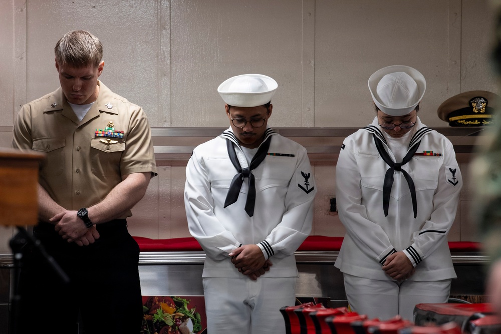 USS Boxer Celebrates 128th Hospital Corpsman Birthday
