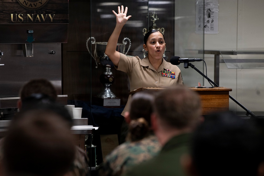 USS Boxer Celebrates 128th Hospital Corpsman Birthday