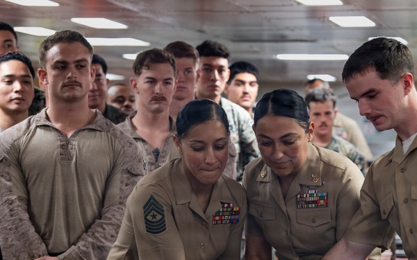 USS Boxer Celebrates 128th Hospital Corpsman Birthday