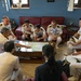 Naval Station Rota commanding officer meets with JMSDF members