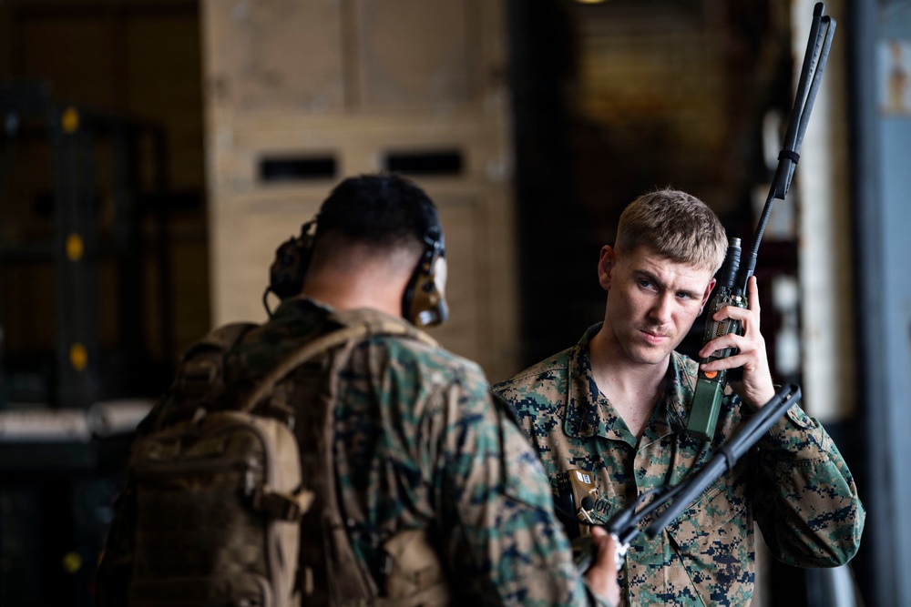 Boxer Sailors, 11th MEU Marines Conduct Daily Operations