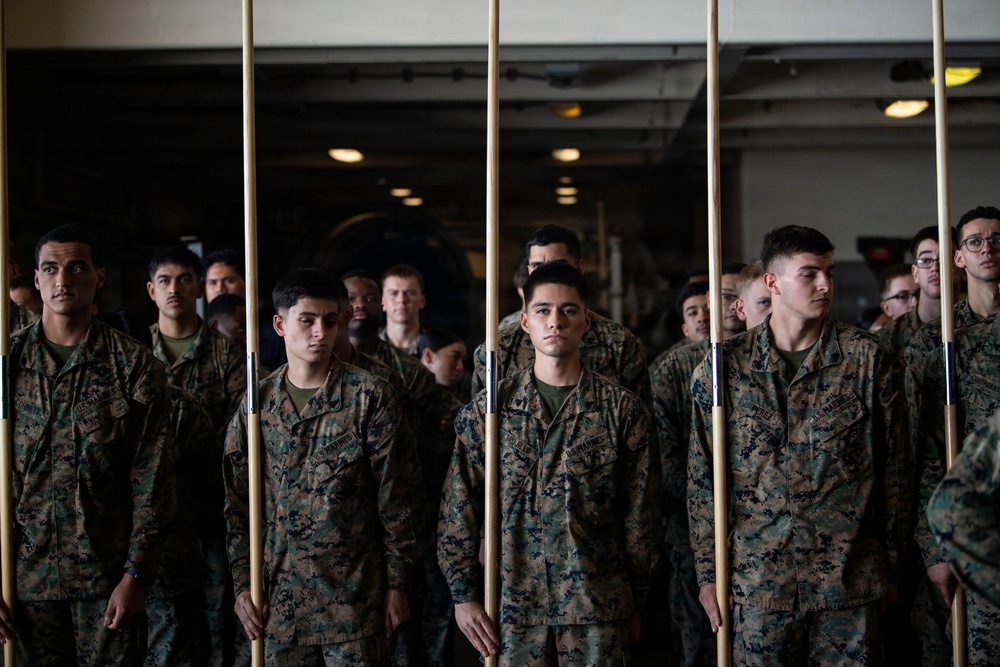 Boxer Sailors, 11th MEU Marines Conduct Daily Operations