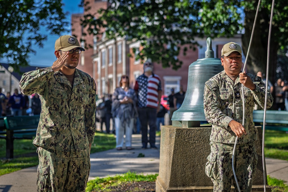 PNSY Retirement Flag Flying Ceremony for Eric Cupp