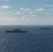 USS Boxer, USS Portland, USNS John L. Canley and USNS Pililaau sail in formation