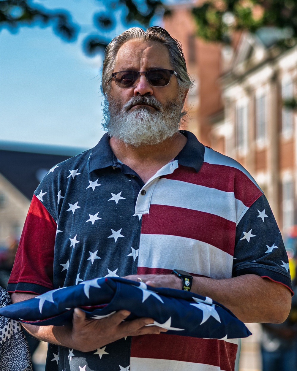 PNSY Retirement Flag Flying Ceremony for Eric Cupp