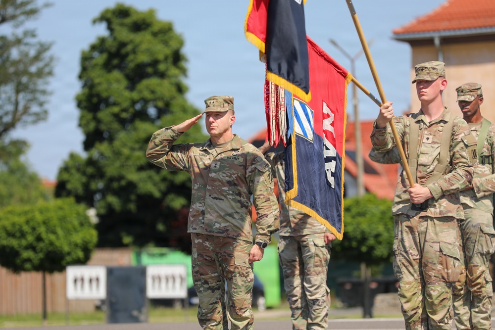 3rd Infantry Division Transfer of Authority ceremony