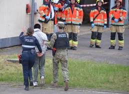 USAG Rheinland-Pfalz, German first responders train for joint emergency response