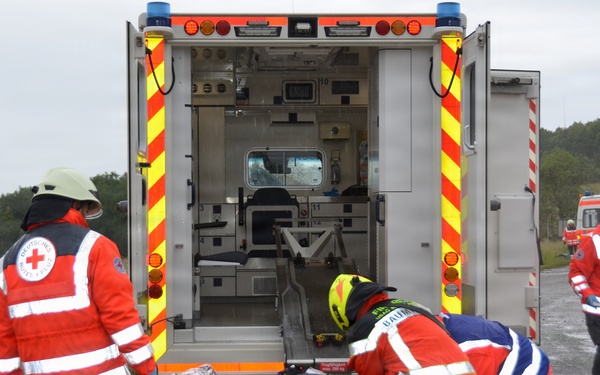 USAG Rheinland-Pfalz, German first responders train for joint emergency response