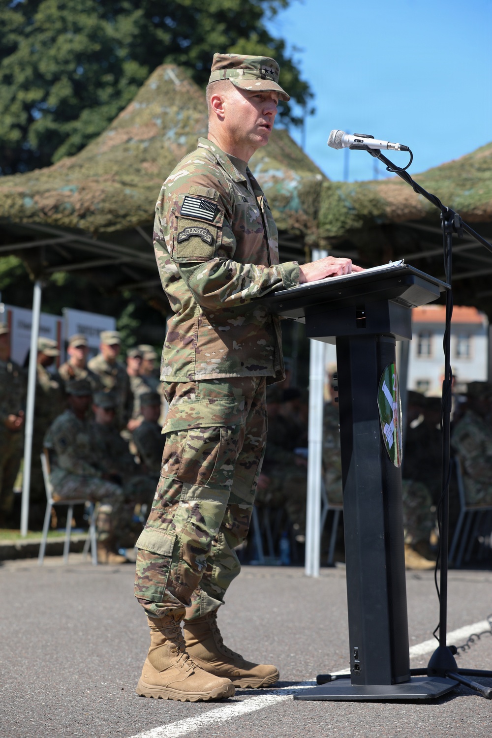 3rd Infantry Division Transfer of Authority ceremony