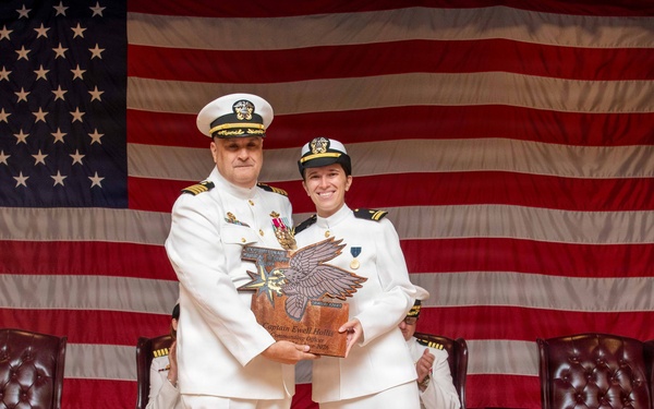 Expeditionary Medical Facility Juliet Hold Change of Command Ceremony