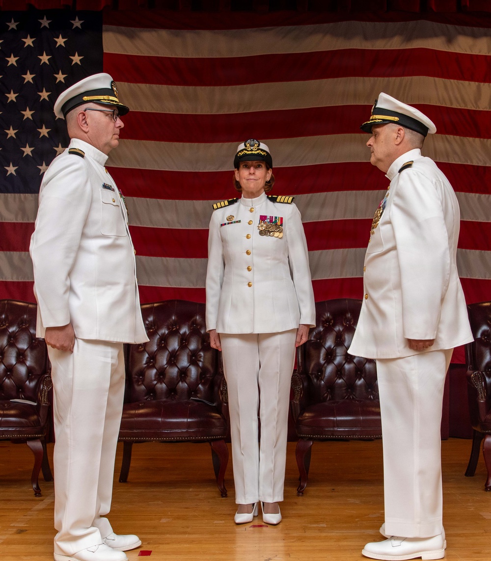 Expeditionary Medical Facility Juliet Hold Change of Command Ceremony