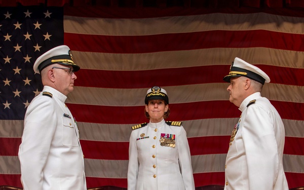 Expeditionary Medical Facility Juliet Hold Change of Command Ceremony