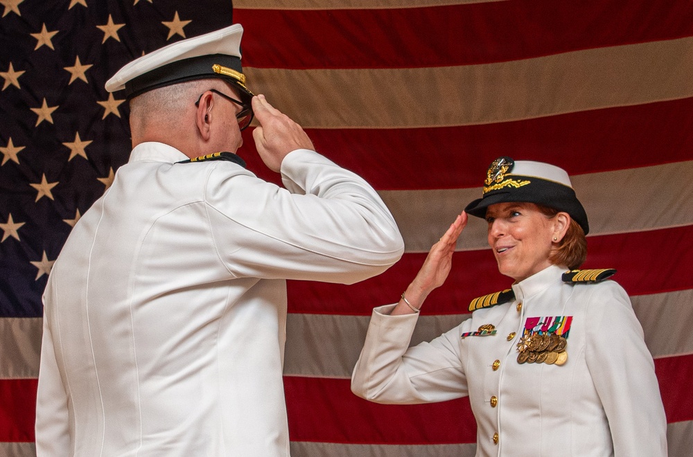 Expeditionary Medical Facility Juliet Hold Change of Command Ceremony