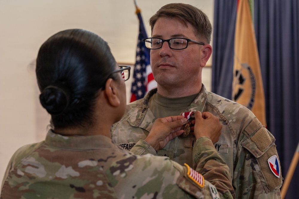 401st AFSB-Kuwait Change of Command &amp; Change of Responsibility Ceremony