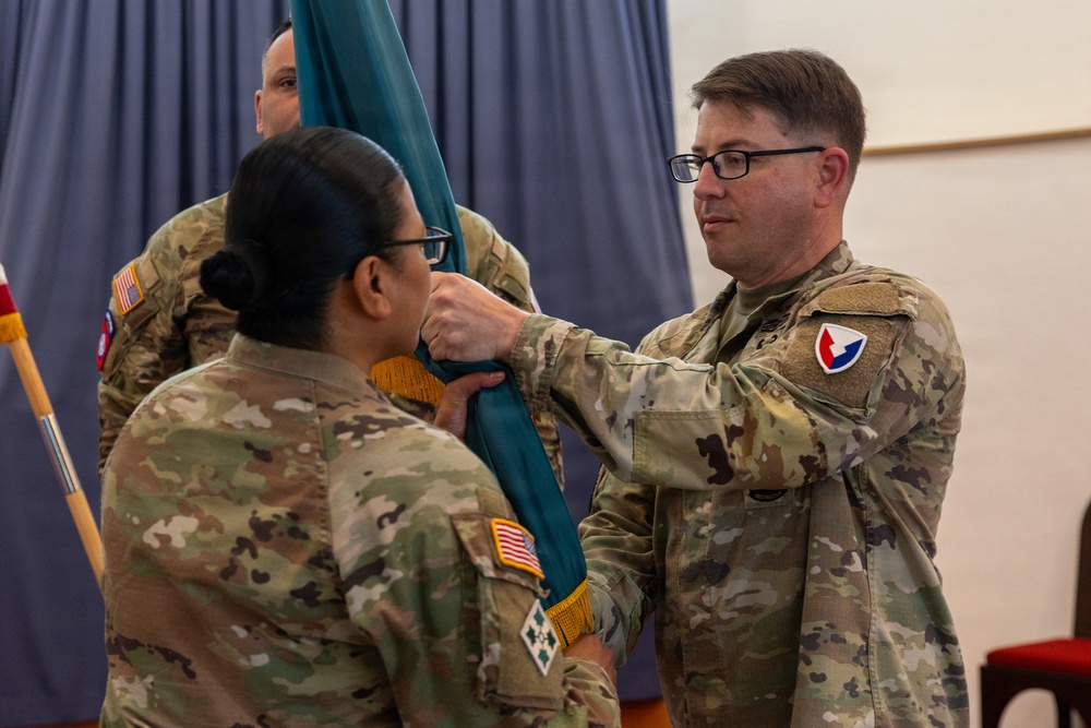 401st AFSB-Kuwait Change of Command &amp; Change of Responsibility Ceremony