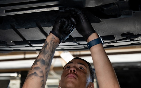 Service members gain hands-on vehicle maintenance skills at JBSA-Lackland
