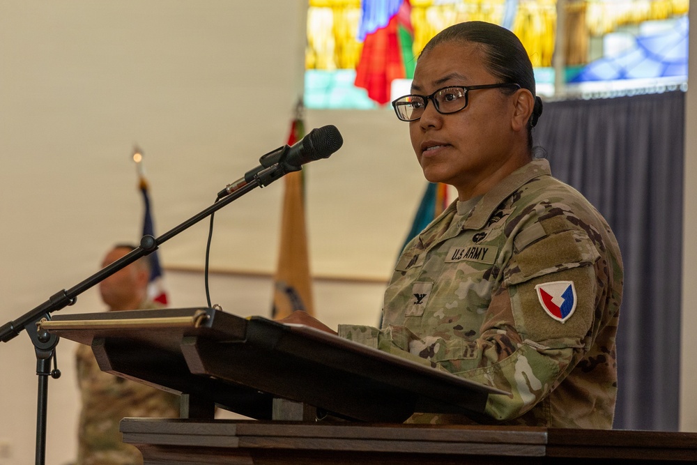401st AFSB-Kuwait Change of Command &amp; Change of Responsibility Ceremony