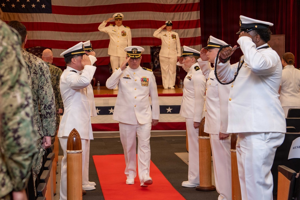 Expeditionary Medical Facility Juliet Hold Change of Command Ceremony