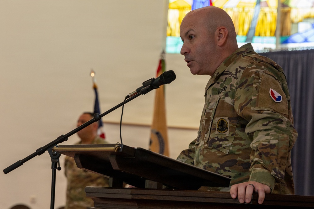 401st AFSB-Kuwait Change of Command &amp; Change of Responsibility Ceremony