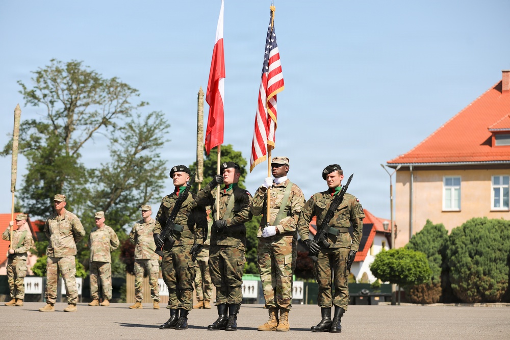 3rd Infantry Division Transfer of Authority ceremony