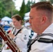 Naval Quintet plays reception250
