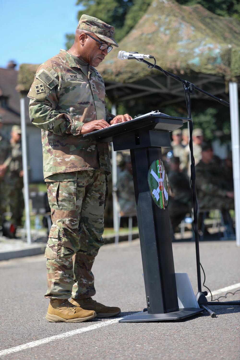 3rd Infantry Division Transfer of Authority ceremony