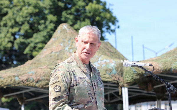 3rd Infantry Division Transfer of Authority ceremony