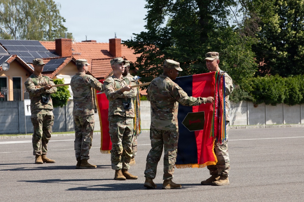 3rd Infantry Division Transfer of Authority ceremony