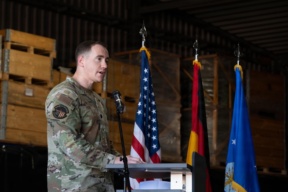Lt. Col. Fecke takes command of the 52nd Civil Engineer Squadron