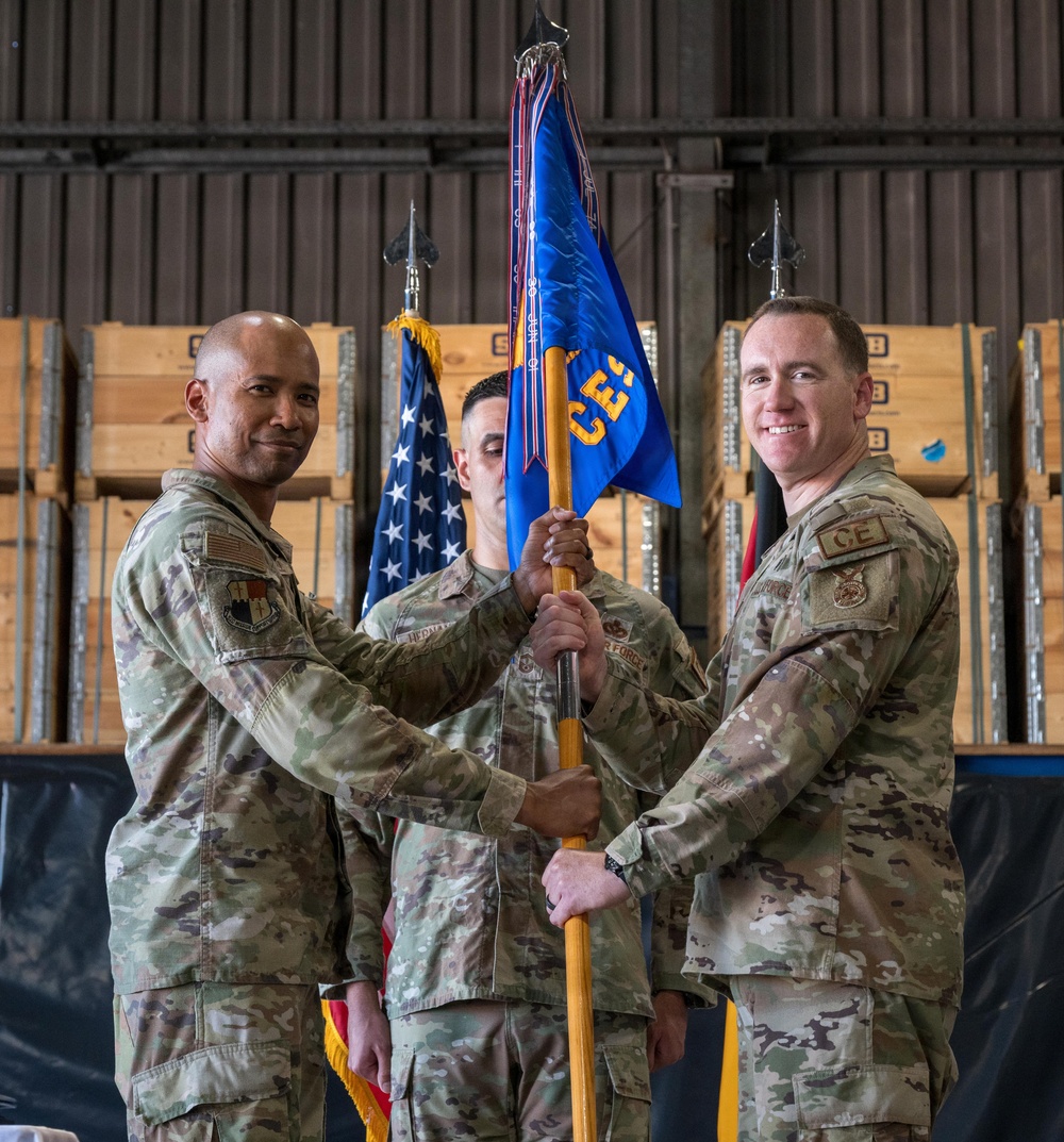 Lt. Col. Fecke takes command of the 52nd Civil Engineer Squadron