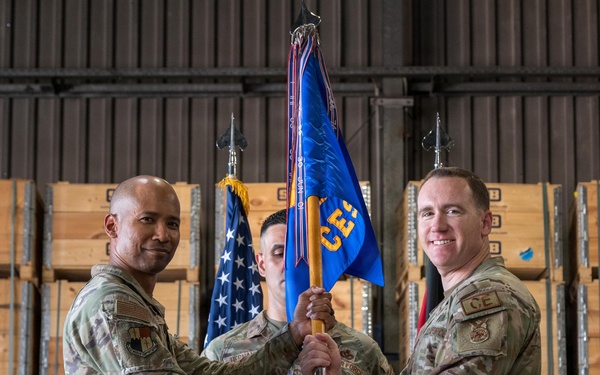 Lt. Col. Fecke takes command of the 52nd Civil Engineer Squadron