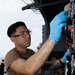 George H.W. Bush Conducts Maintenance