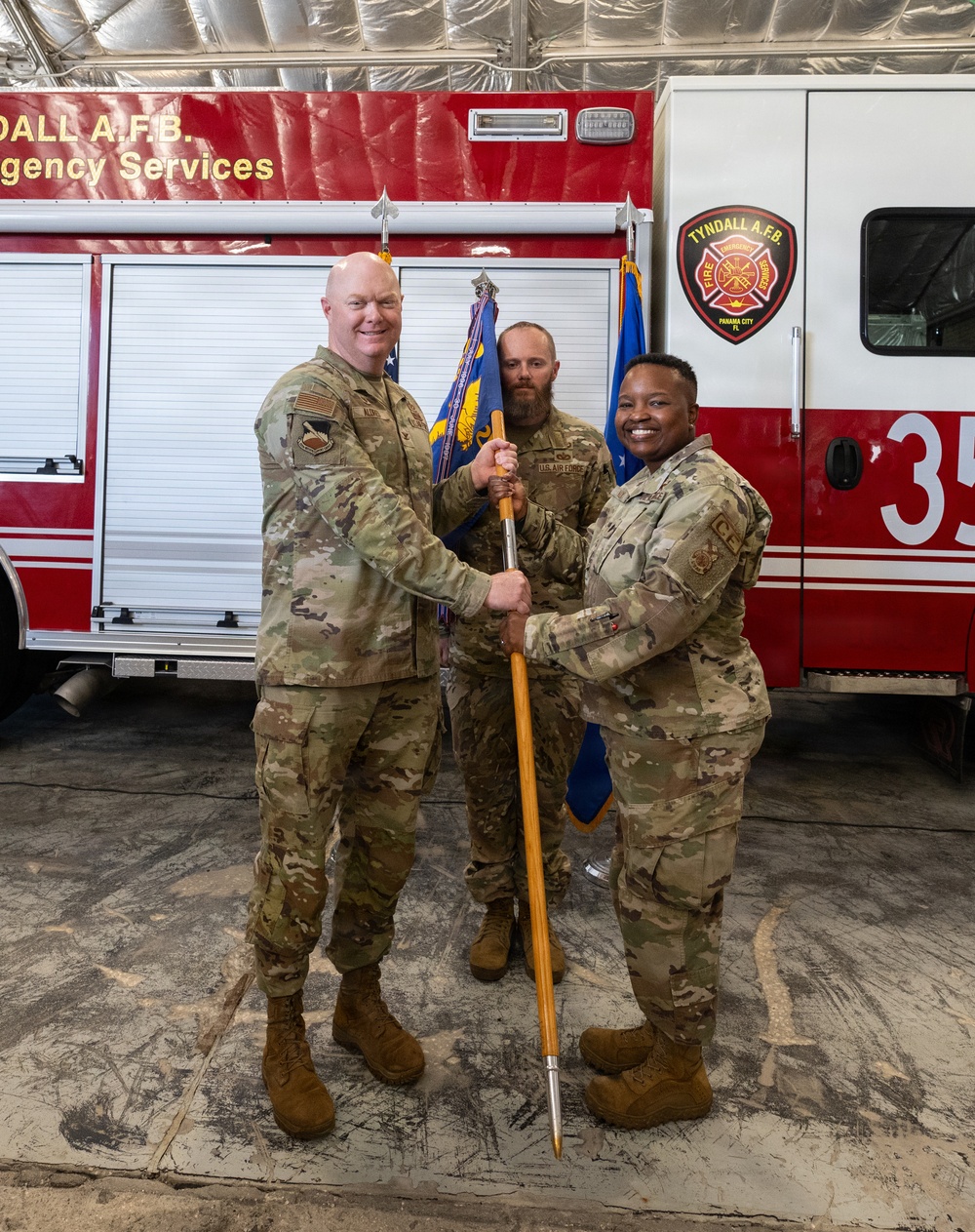 3.25th CES Change of Command