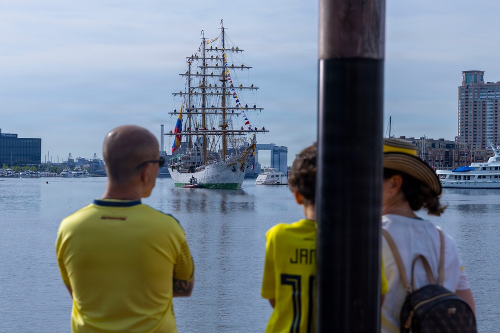 ARC Gloria Moores for SAIL 250 Maryland and Airshow Baltimore