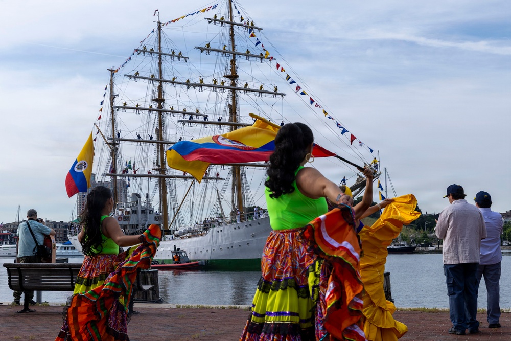 ARC Gloria Moores for SAIL 250 Maryland and Airshow Baltimore
