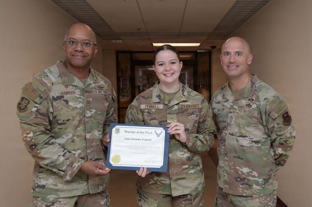 Warrior of the Week: Amn Jazmine Fennell
