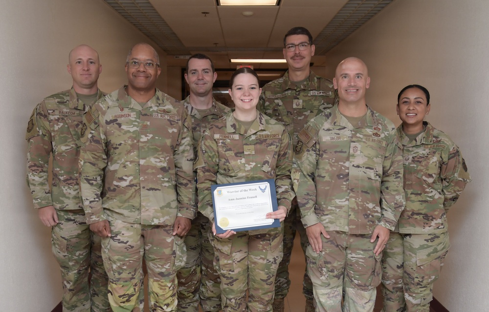 Warrior of the Week: Amn Jazmine Fennell