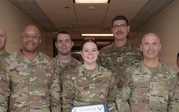 Warrior of the Week: Amn Jazmine Fennell