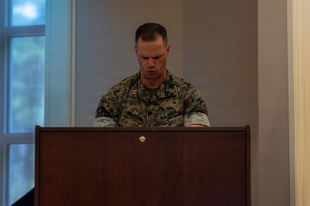 Combat Logistics Battalion 26 Change of Command Ceremony