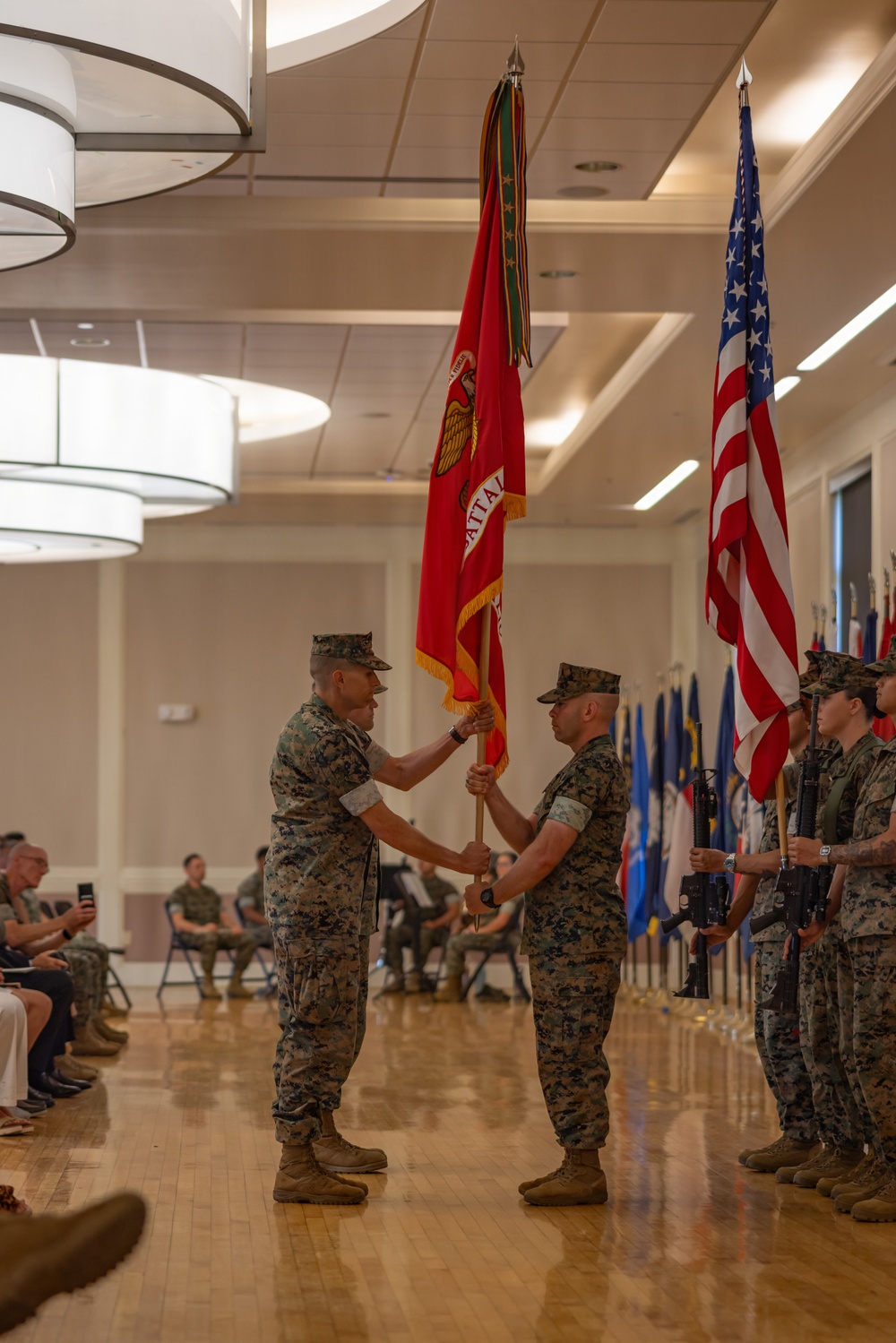 Combat Logistics Battalion 26 Change of Command Ceremony