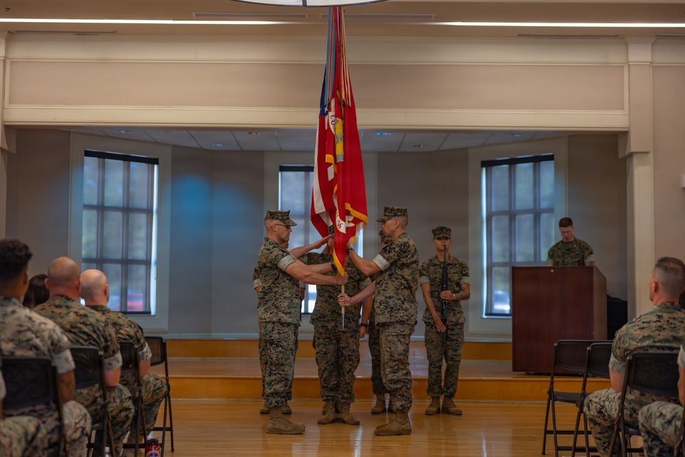 Combat Logistics Battalion 26 Change of Command Ceremony