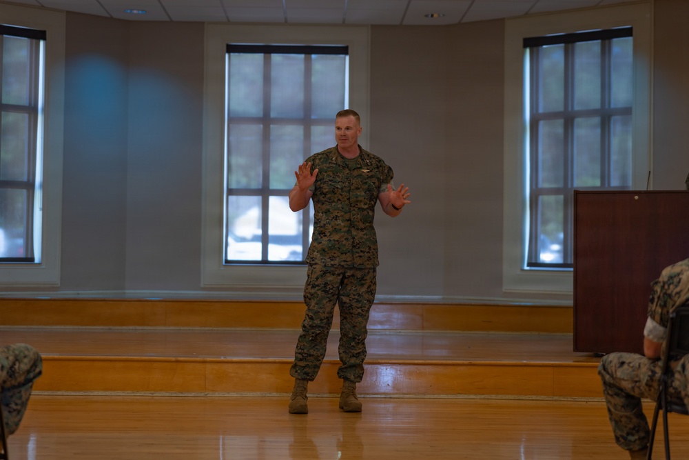 Combat Logistics Battalion 26 Change of Command Ceremony