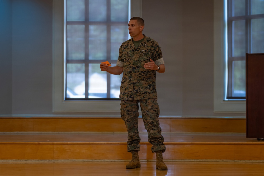 Combat Logistics Battalion 26 Change of Command Ceremony