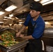 George H.W. Bush Conducts Food Service
