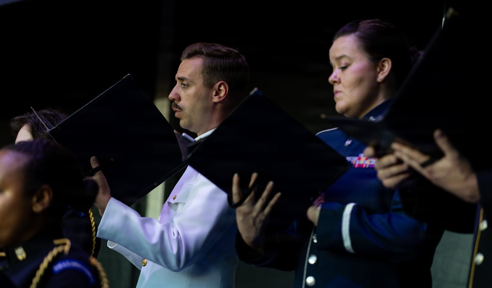 Joint Armed Forces Chorus Performs at Great American State Fair Kickoff