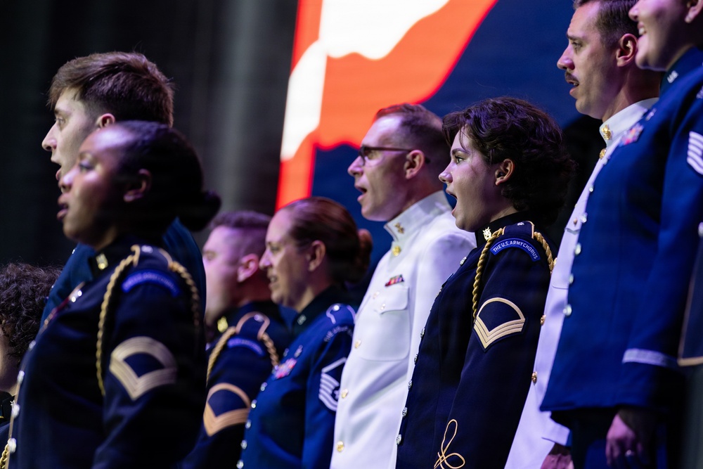 Joint Armed Forces Chorus Performs at Great American State Fair Kickoff