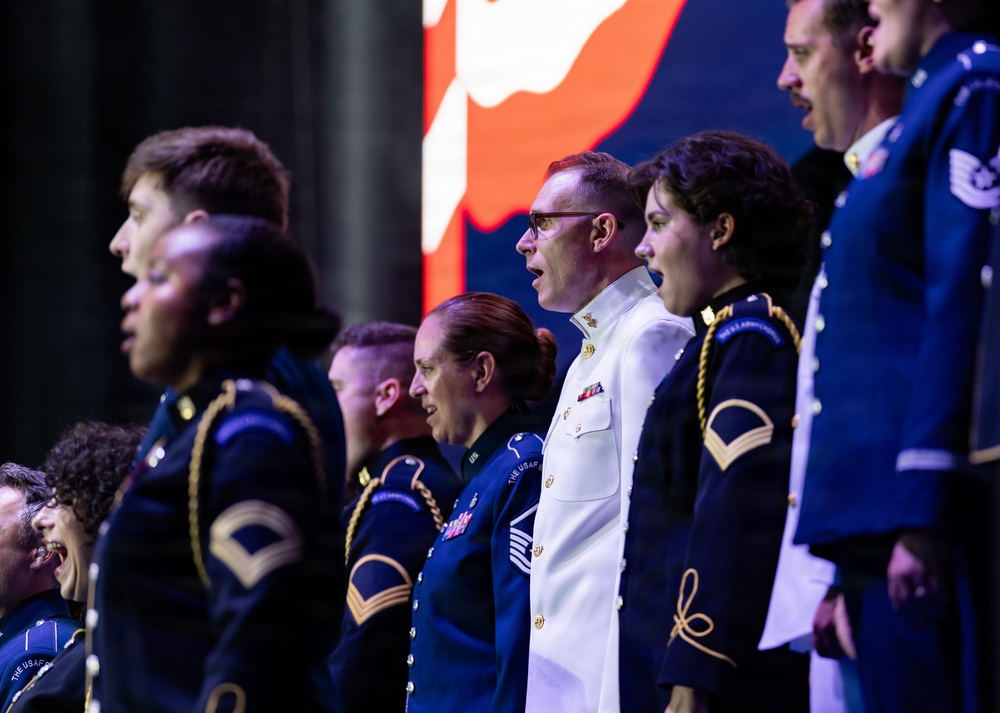 Joint Armed Forces Chorus Performs at Great American State Fair Kickoff